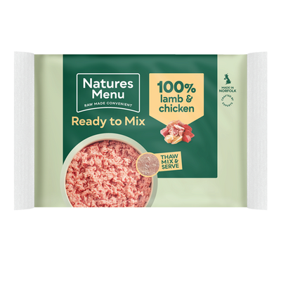 Natures Menu Ready to Mix Lamb 400g