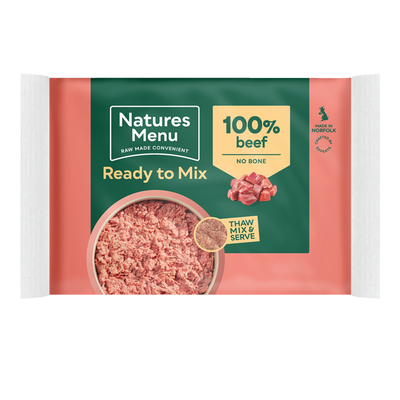 Natures Menu Ready to Mix Beef 400g