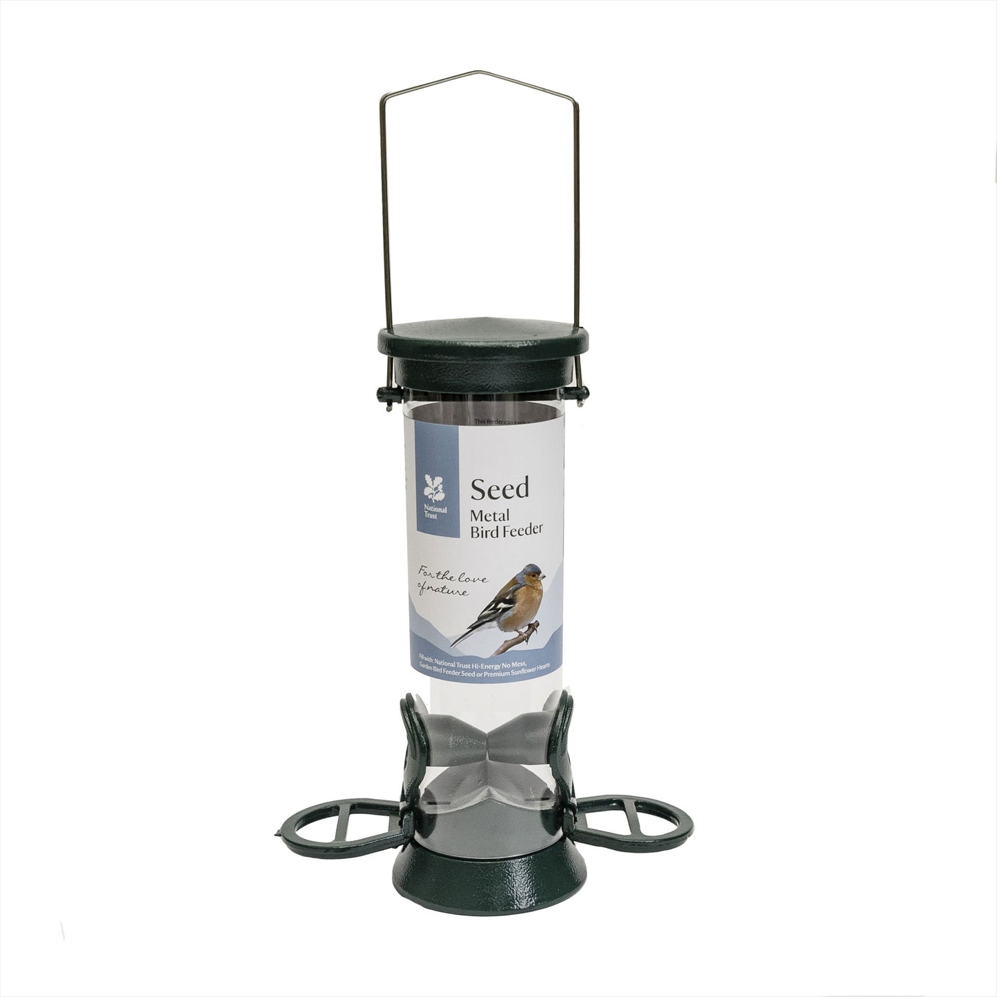 National Trust 2 Port Metal Seed Feeder