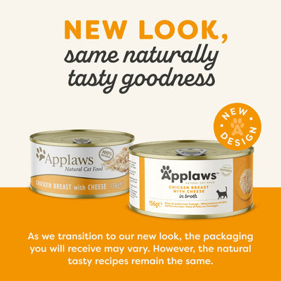 Applaws Cat Can Chicken & Cheese 156g