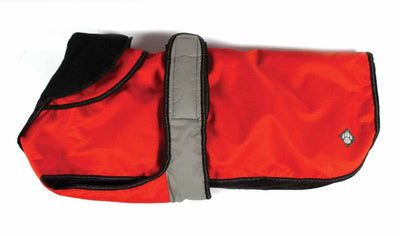 2 In 1 Orange Dog Coat 40cm (16")