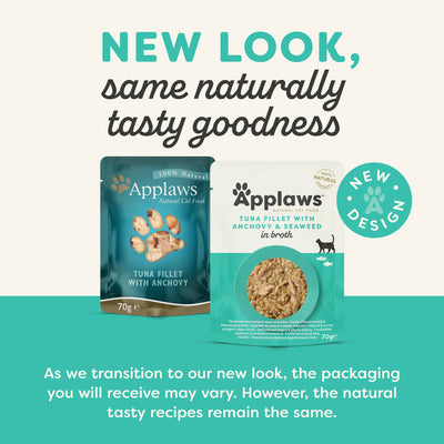 Applaws Cat Pouch Tuna & Anchovy 70g