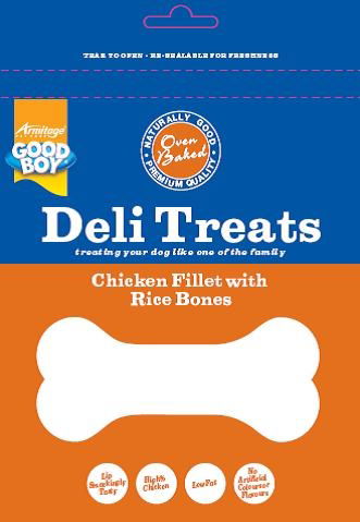 Good Boy Pawlsey & Co Crunchy Chicken & Rice Bones 100g