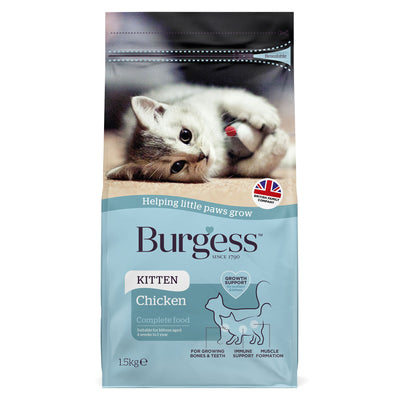 Burgess Kitten Chicken 1.5kg