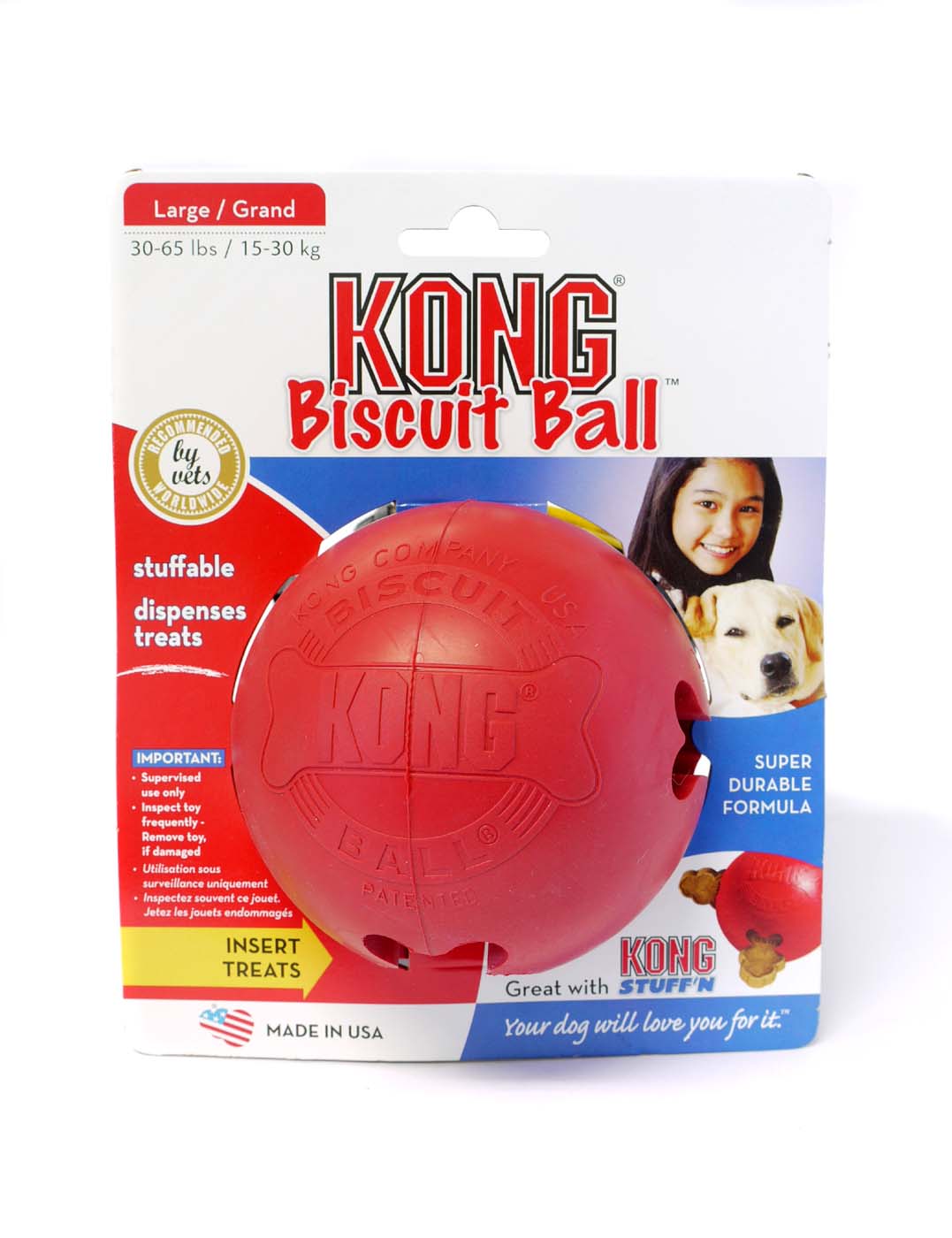 Kong Dog Biscuit Ball Lge