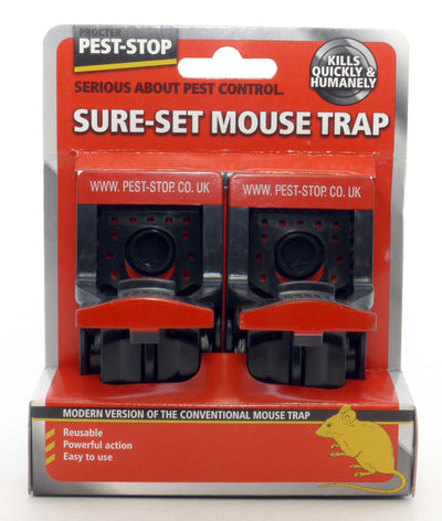 Pest Stop Sure Set Mousetrap 2pack