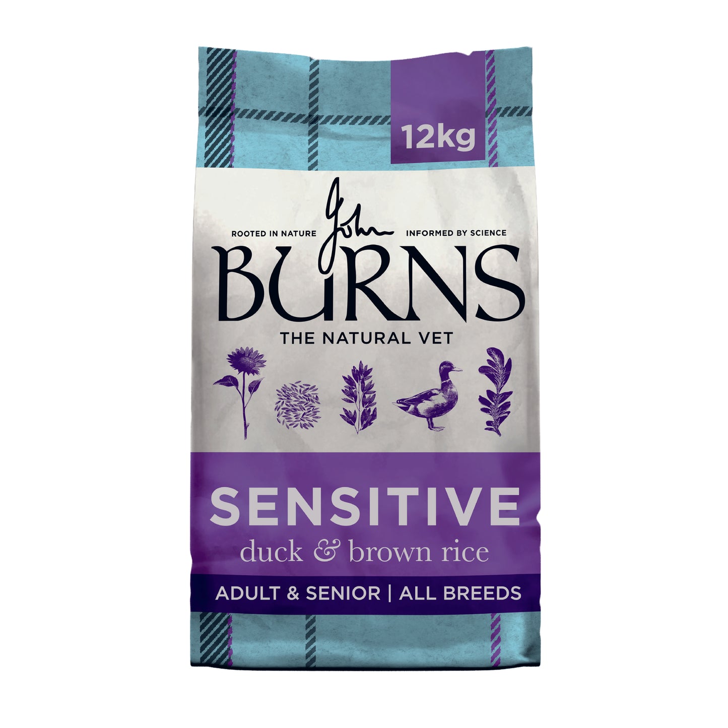 Burns Sensitive Duck & Brown Rice 12kg
