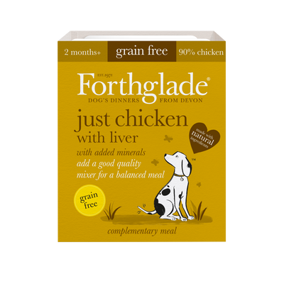 Forthglade Adult GF Just 90% Chicken Liver 395g