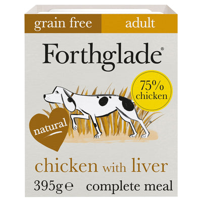 Forthglade Adult GF Just 90% Chicken Liver 395g