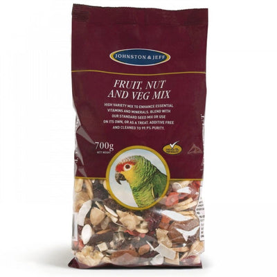J&j Cage Bird Fruit Nut And Veg Mix 700g