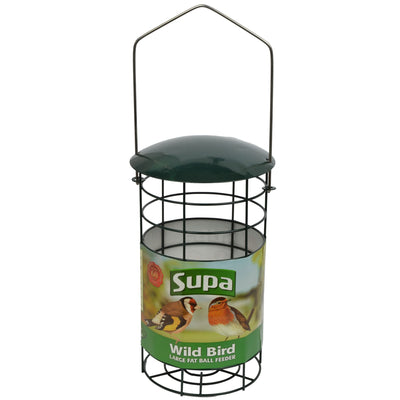 Supa Fat Ball Feeder Green Lge