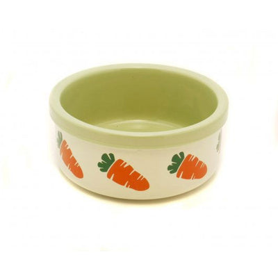 Stoneware Ceramic Bowl Carrot 5"