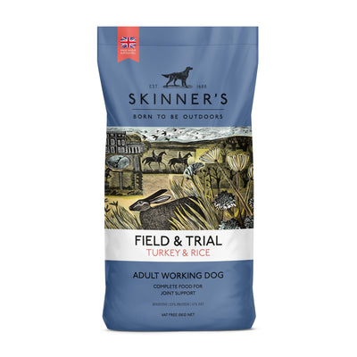 Skinners Field & Trial Turkey & Rice  +joint Aid For Dogs 15kg