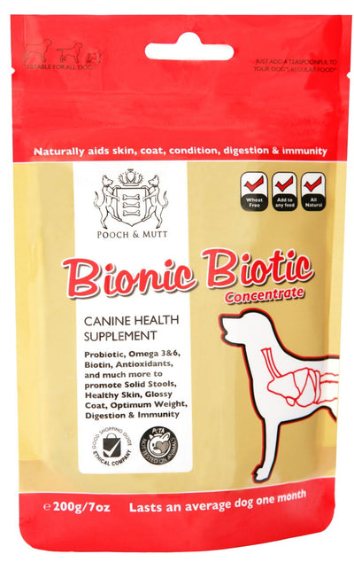 Pooch & Mutt Bionic Biotic Skin Coat & Digestion 200g