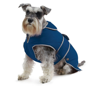 Stormguard Fleece Lined Coat & Chest Protector Blue Small
