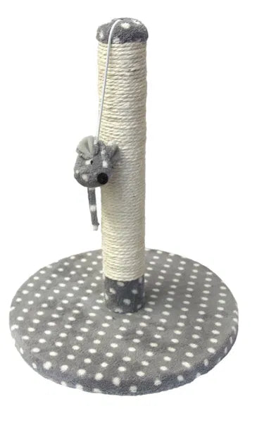 Scratchers Plush Dijon Grey /cream