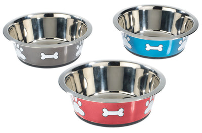 Classic Posh Paws S/Steel Dish 900ml (170mm Dia)