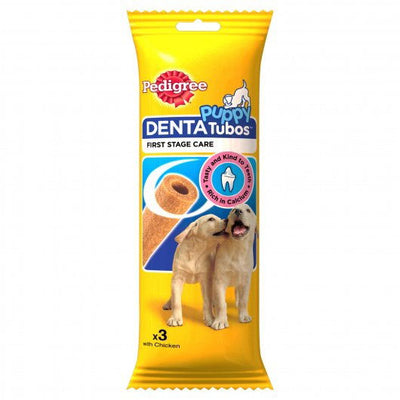 PEDIGREE Denta Tubo Puppy Dog Dental Treats 3 Sticks 72g