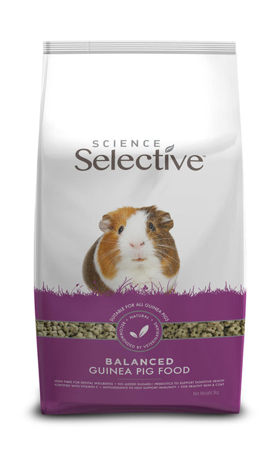 Science Selective Guinea Pig With Dandelion 3kg