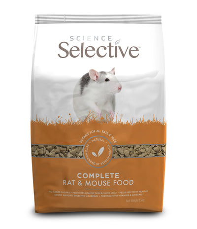 Supreme Science Selective Rat Apple & Blackcurrant 1.5kg