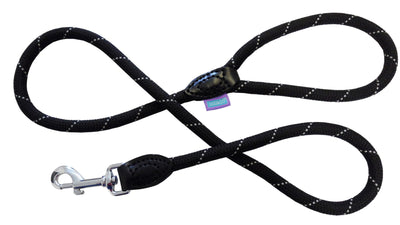 Dog&Co Mountain Rope Lead With Trigger Black/grey 120cm