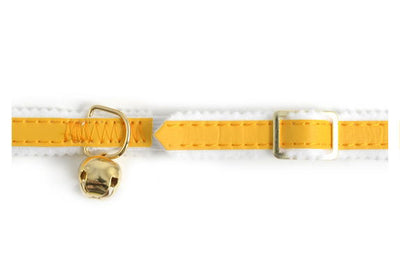 Safety Elastic Cat Collar Reflective Yellow