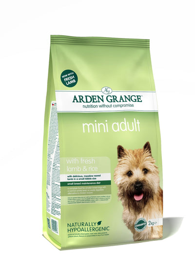 Arden Grange Mini Adt Rich In Fresh Lamb & Rice 2kg