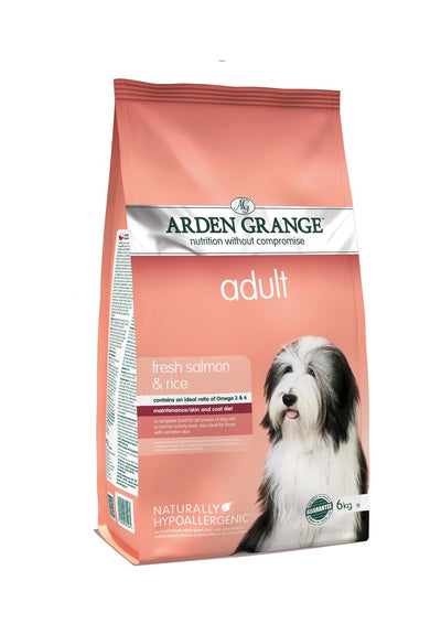 Arden Grange Adt Fresh Salmon & Rice 6kg