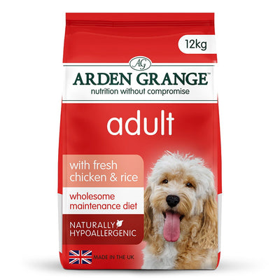 Arden Grange Adt With Fresh Chicken & Rice 12kg