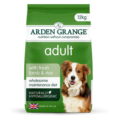 Arden Grange Adt Rich In Fresh Lamb & Rice 12kg