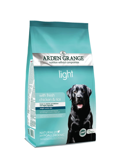 Arden Grange Light With Fresh Chicken & Rice 12kg