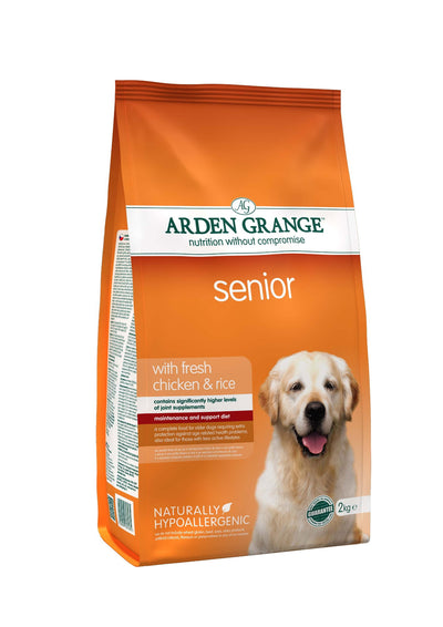 Arden Grange Snr With Fresh Chicken & Rice 2kg