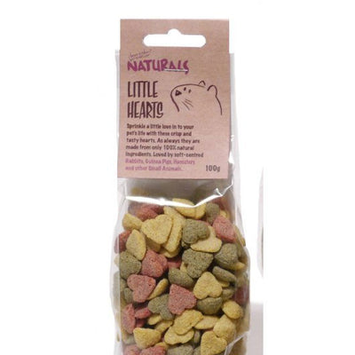 Boredom Breaker Natural Treats Little Hearts 100g