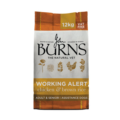 Burns Alert Assistance Chicken & Brown Rice 12kg