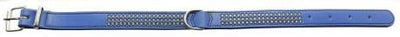 Nobby Dbl Bk Swarovski Crystal Collar Dark Blue 22mmx47cm