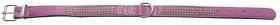Nobby Dbl Bk Swarovski Crystal Collar Lilac 22mmx47cm