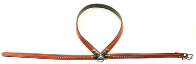 Nobby Dbl Bk Swarovski Crystal Harness Terracotta 45cm