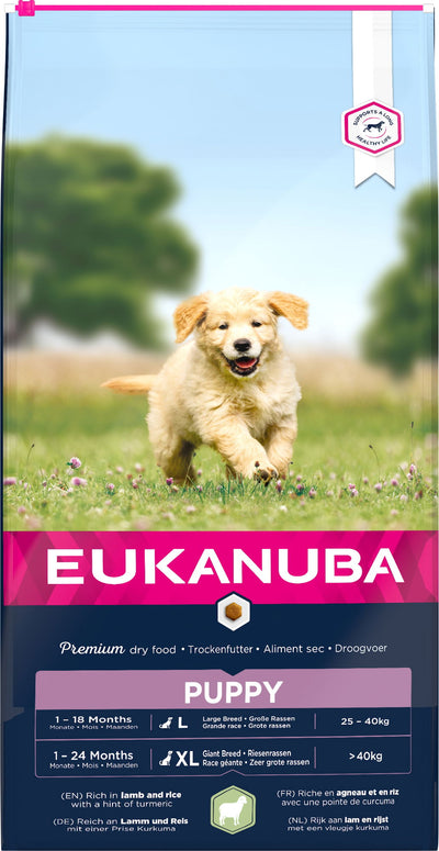 Eukanuba Dog Puppy & Junior Lamb & Rice 12kg