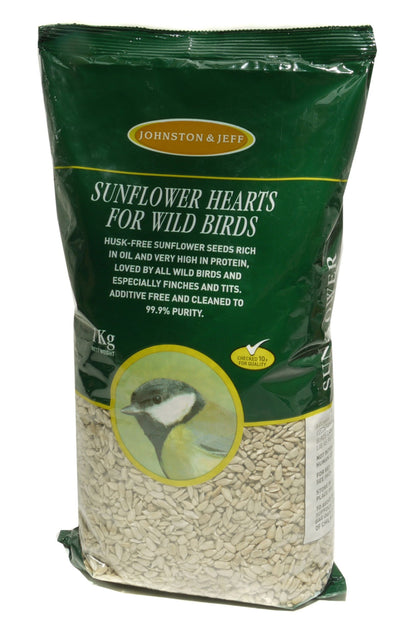 J&j Sunflower Hearts 1kg