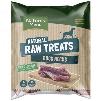Natures Menu Dog Raw Frozen Chews Duck Necks 7pce