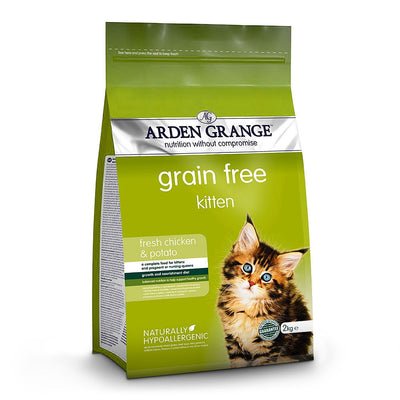 Arden Grange G/Free Kitten Fresh Chicken & Potato 2kg