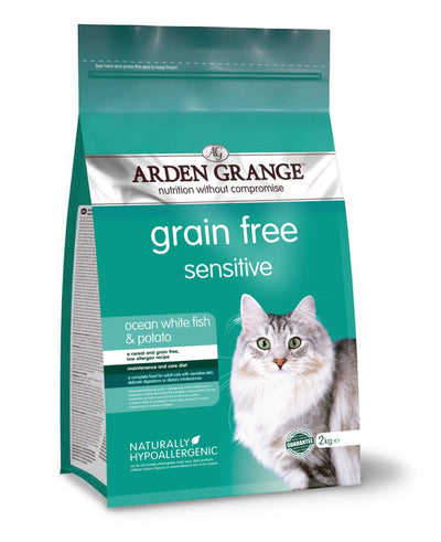 Arden Grange G/Free Cat Sensitive Fresh Fish & Potato 2kg