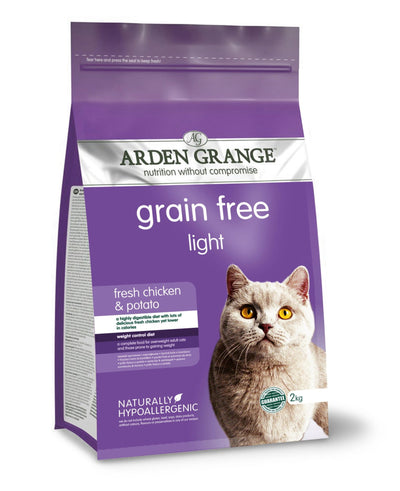 Arden Grange G/Free Cat Light Fresh Chicken & Potato 2kg