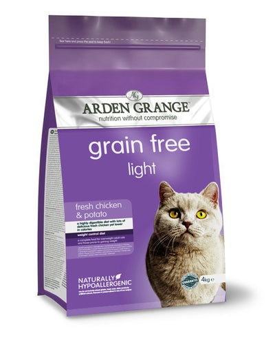 Arden Grange G/Free Cat Light Fresh Chicken & Potato 4kg