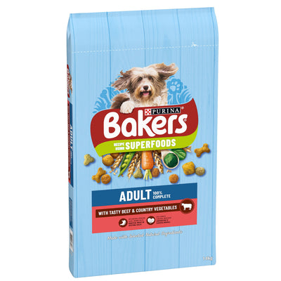 Bakers Complete Adult Beef & Veg 14kg