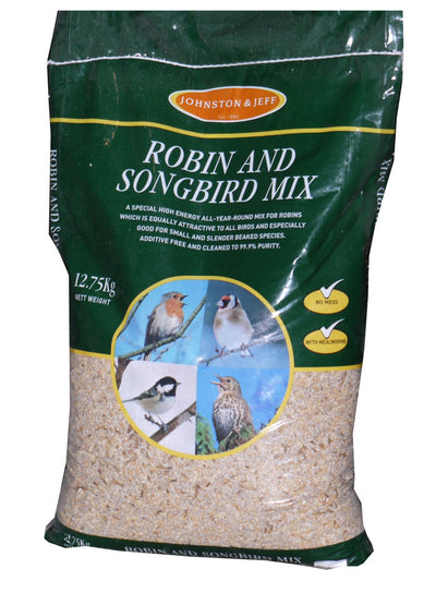 J&j Robin And Songbird Mix 12.75kg
