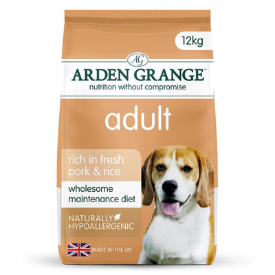 Arden Grange Adt Rich In Fresh Pork & Rice 12kg