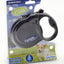 Viva Retractable Lead Tape Black Small 20kg-5m