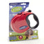 Viva Retractable Lead Tape Red Medium 30kg-5m