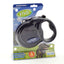 Viva Retractable Lead Tape Black Large 50kg-5m